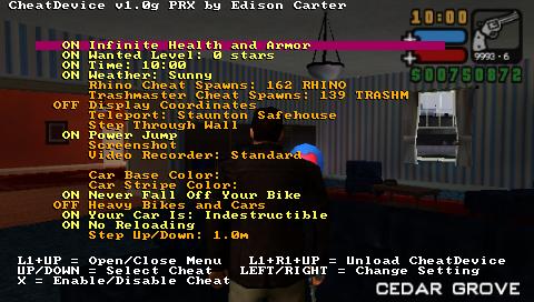 Gta Vice City Menu Cheat V3.0, menu cheat for gta vice city